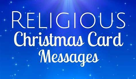 Christmas Wishes In Christian