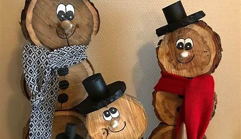 Christmas Wood Ideas DIY en Snowmen Decorations Snowman