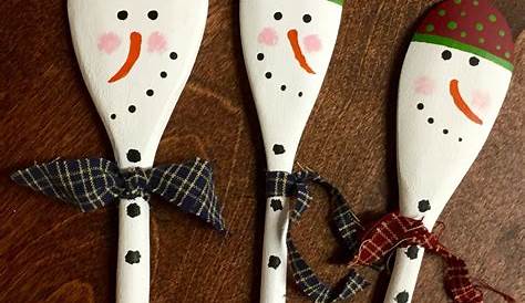 Christmas Wooden Spoon Crafts