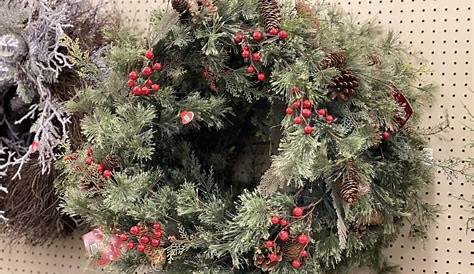 Christmas Wreath At Hobby Lobby My That I Made This Year All