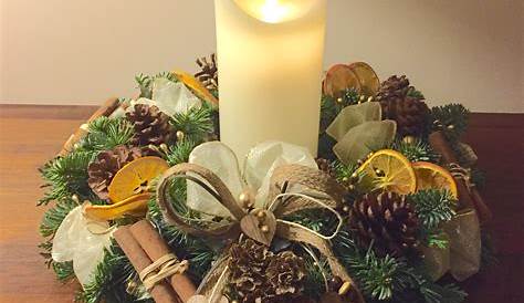 Christmas Wreath Candles Tutorial How To Make A With