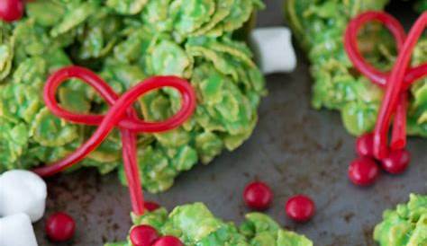 Christmas Wreath Cookies Recipe