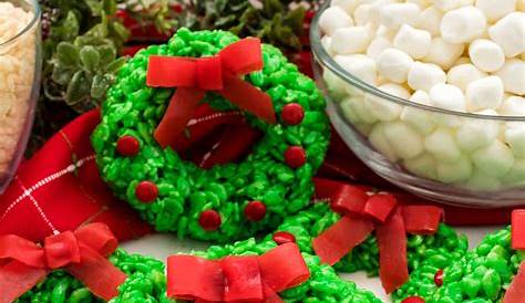 Christmas Wreath Krispies Rice s The Country Cook