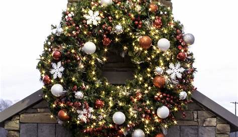 Christmas Wreath Large Outdoor Commercial s