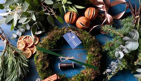 Christmas Wreath Making Kit Classic Diy By The Danes