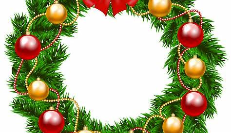 Christmas Wreath Png Transparent Heart PNG StickPNG