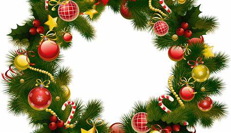 Christmas Wreath Vector Png PNG