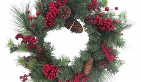 Christmas Wreaths Tesco Mistletoe Scandi