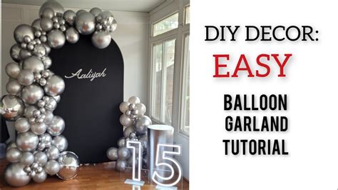 Christmas Balloon Arch Tutorial
