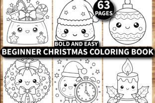 Christmas Beginner Coloring Pages