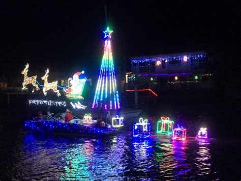 Christmas Boat Lights Mooloolaba