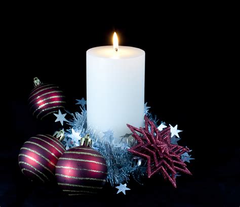 Christmas Candles Photos