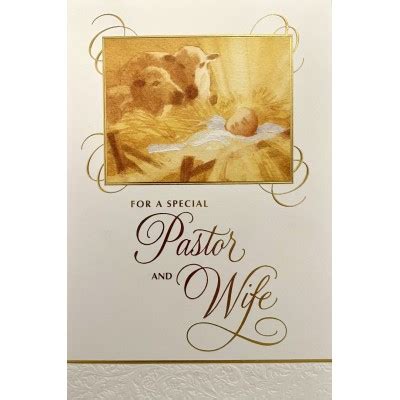 christmas card for pastor and wife