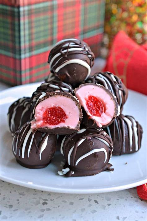 christmas chocolate covered cherries