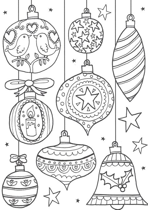 Pretty Christmas landscape Christmas Kids Coloring Pages