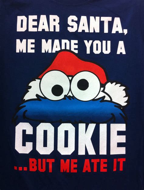 christmas cookie monster meme