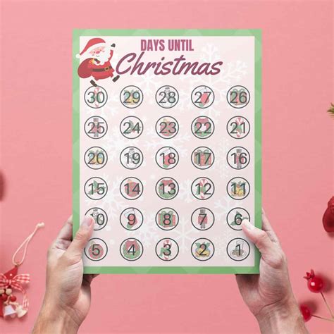 Christmas Countdown Planner Printable