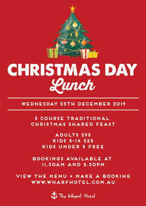 christmas day lunch auckland 2023 prices