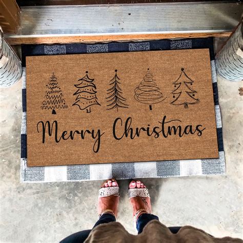 Christmas Door Mat Inserts