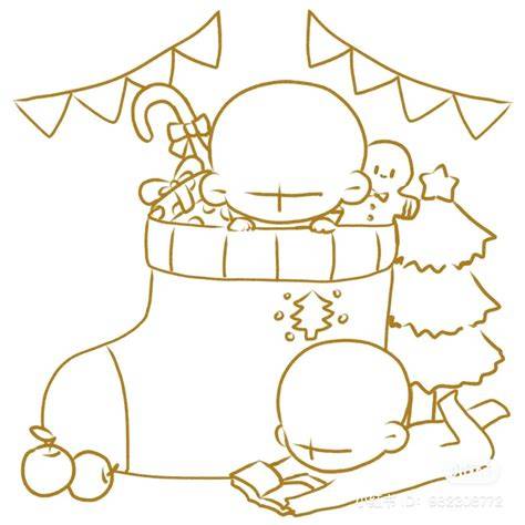 christmas drawing reference