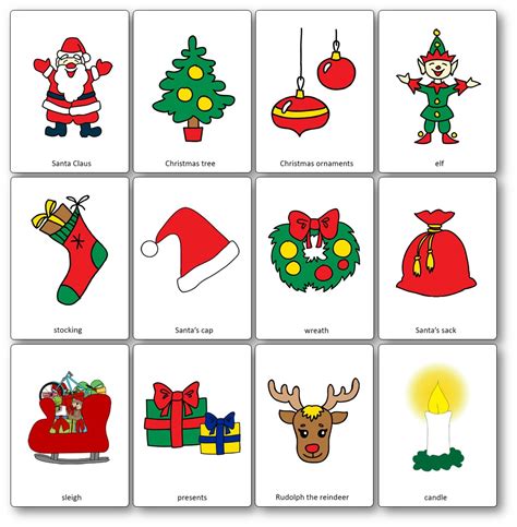 Christmas Flashcards