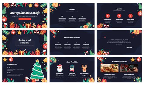 Christmas Google Slides Theme Free