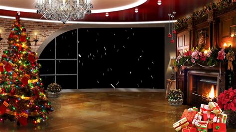 Deck the Digital Halls: Festive Christmas Green Screen Backgrounds for Your Holiday Video Needs
