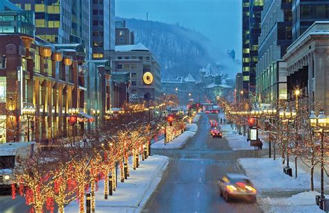 christmas in downtown montreal