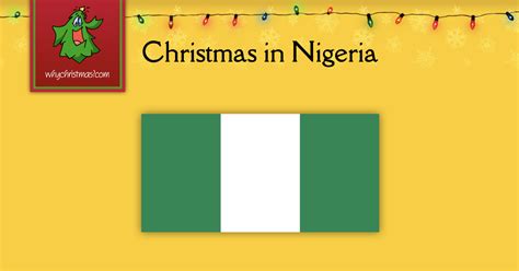 christmas in nigeria facts for kids