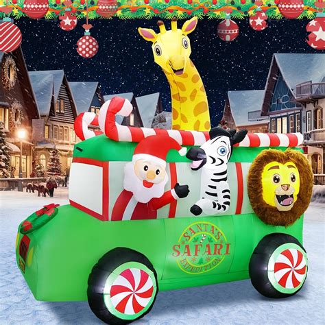 Christmas Inflatable Van