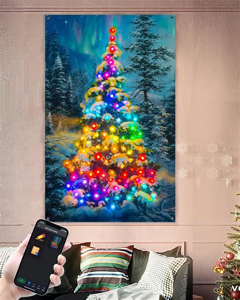 Christmas Led Wall Decor