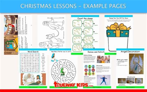 Christmas Lessons Printable