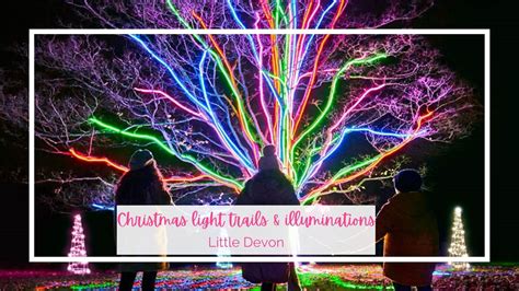 Christmas Light Trails 2021 Devon