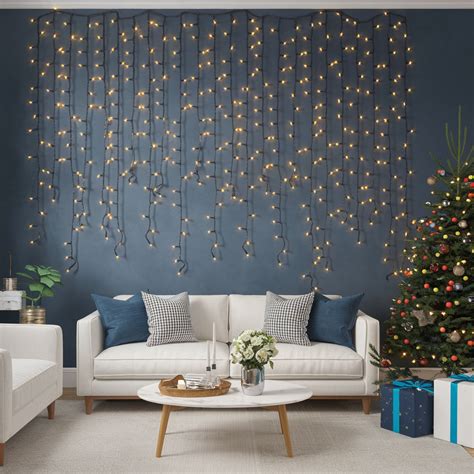 Christmas Light Wall Ideas