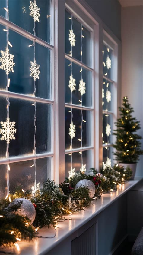 Christmas Lights Front Window