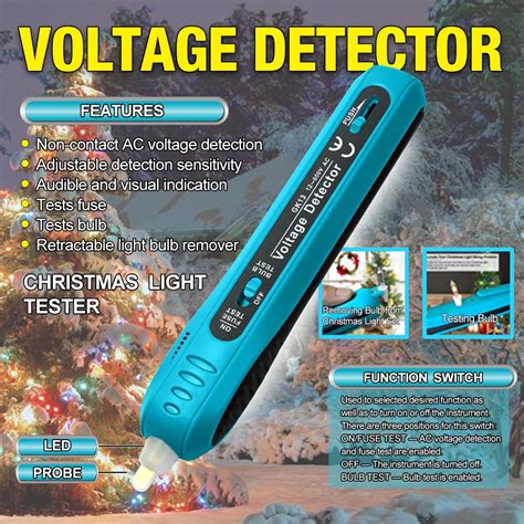 Christmas Lights Voltage Detector