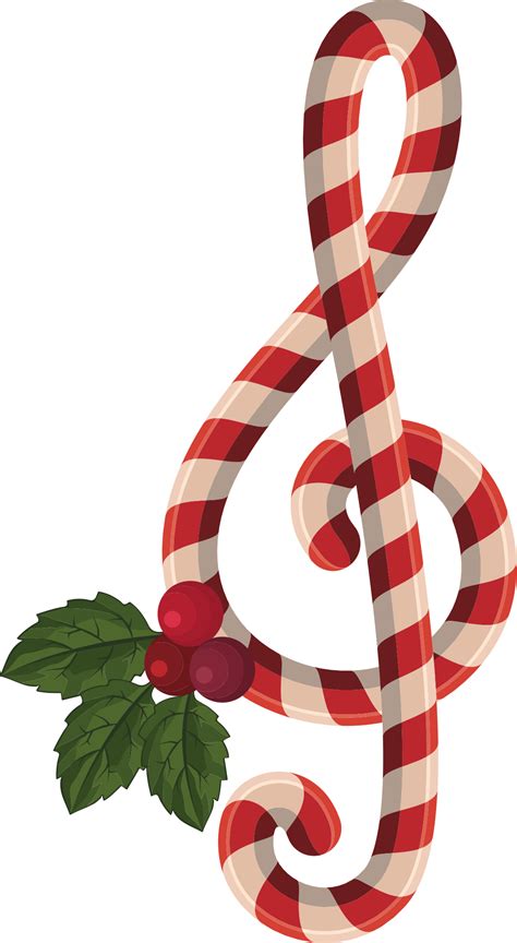 christmas music notes png