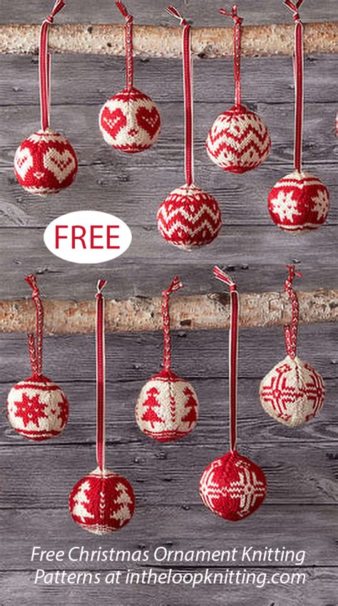Christmas Ornament Knit Pattern