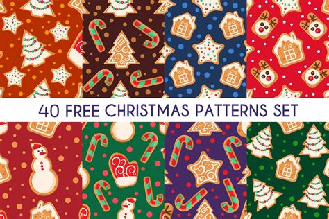 Christmas Patterns Free Printable