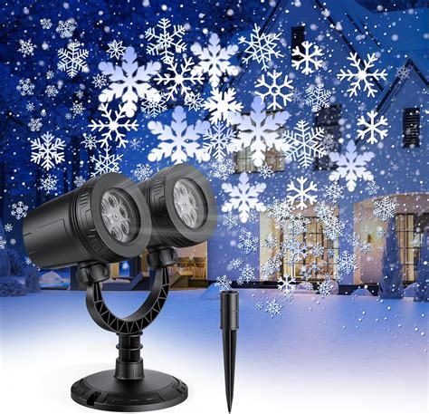 Christmas Projector Lights Window