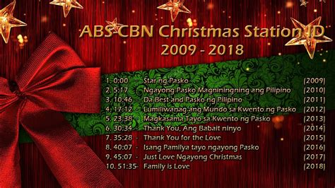 christmas songs abs cbn