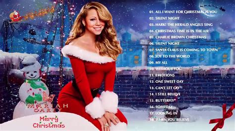 christmas songs play a song by mariah carey