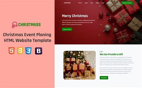 Christmas Template Html