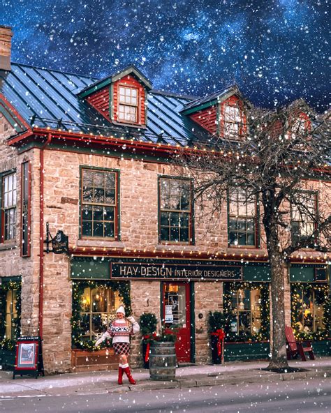 christmas towns in ontario