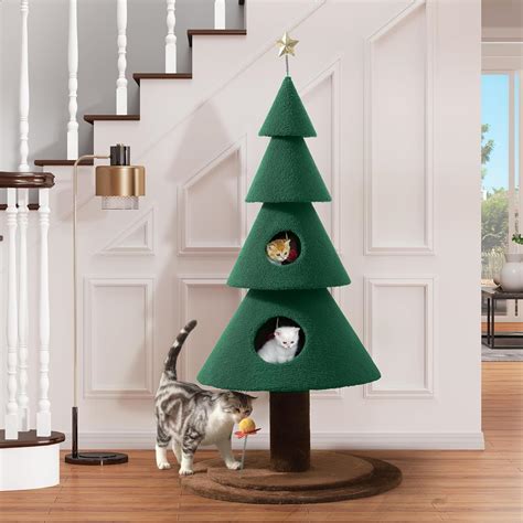 Christmas Tree Cat Beds
