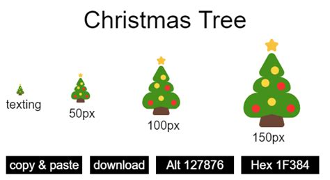 Christmas Tree Emoji Code