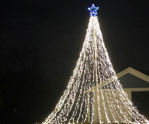 christmas tree flag pole topper
