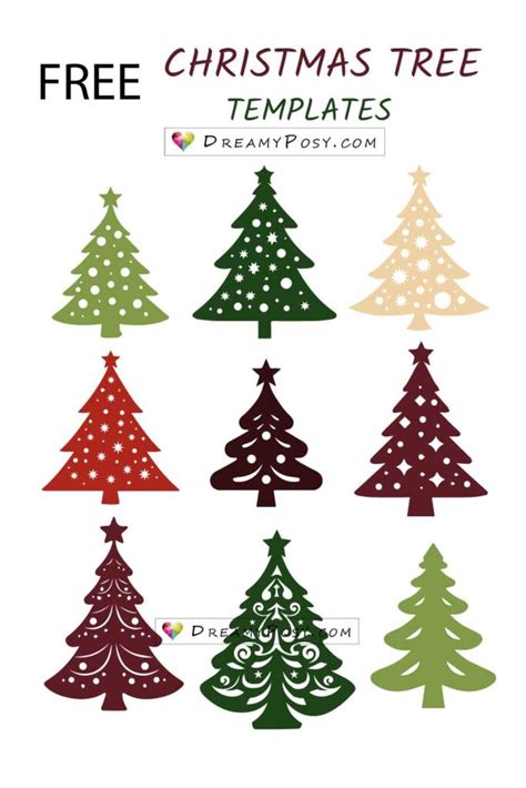 Christmas Tree Printable Decals