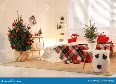 Christmas Trees In The Bedroom