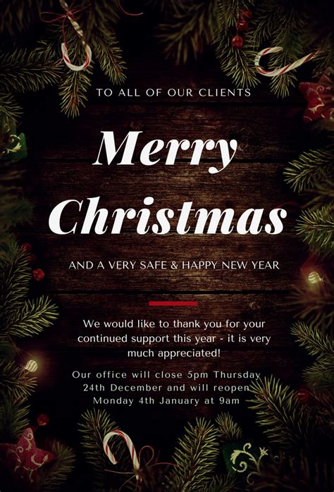 christmas wishes for clients